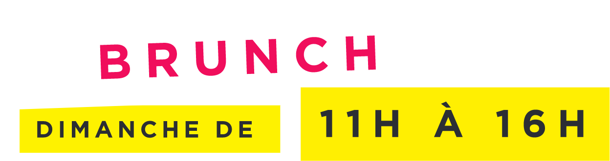 Brunch dimanche de 11h à 16h - Du Monde Au Balcon